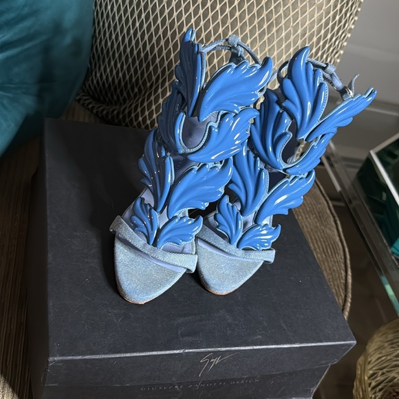 Denim Giuseppe pumps - Picture 15 of 15
